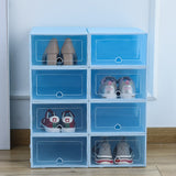 Boite de Rangement Bleu pour Chaussures